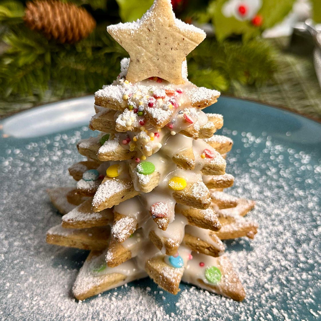 German cookie tree - Mürbeteig Bäumchen 