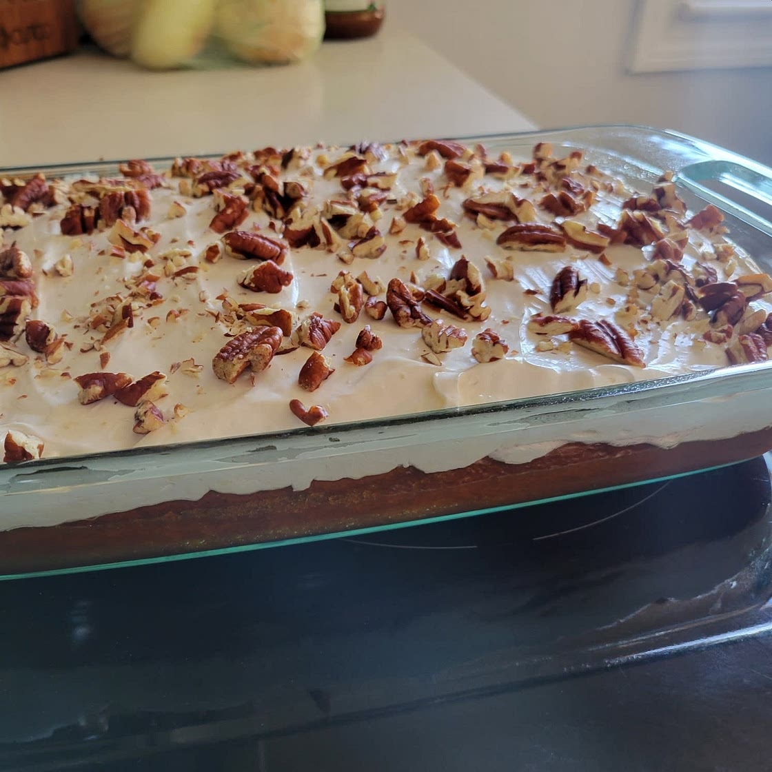 Pumpkin Caramel Poke Cake Recipe