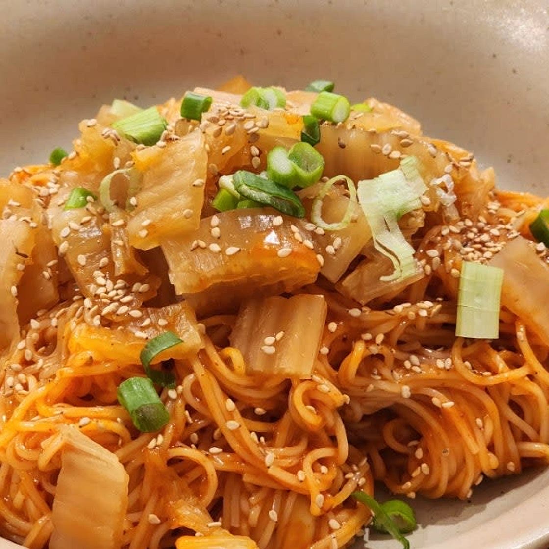 김치 비빔국수 만들기 소면 삶는 시간 양념장 야식메뉴추천
