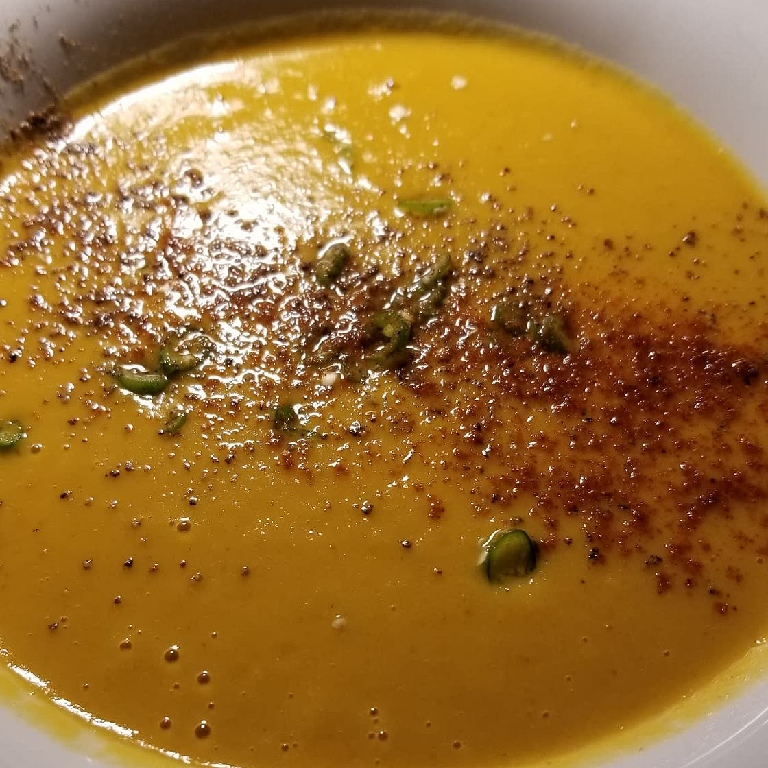 Creamy Thai Carrot Sweet Potato Soup