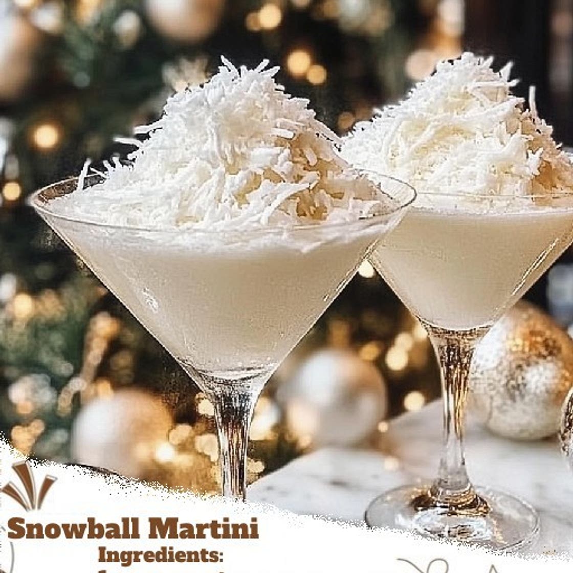 Snowball Martini