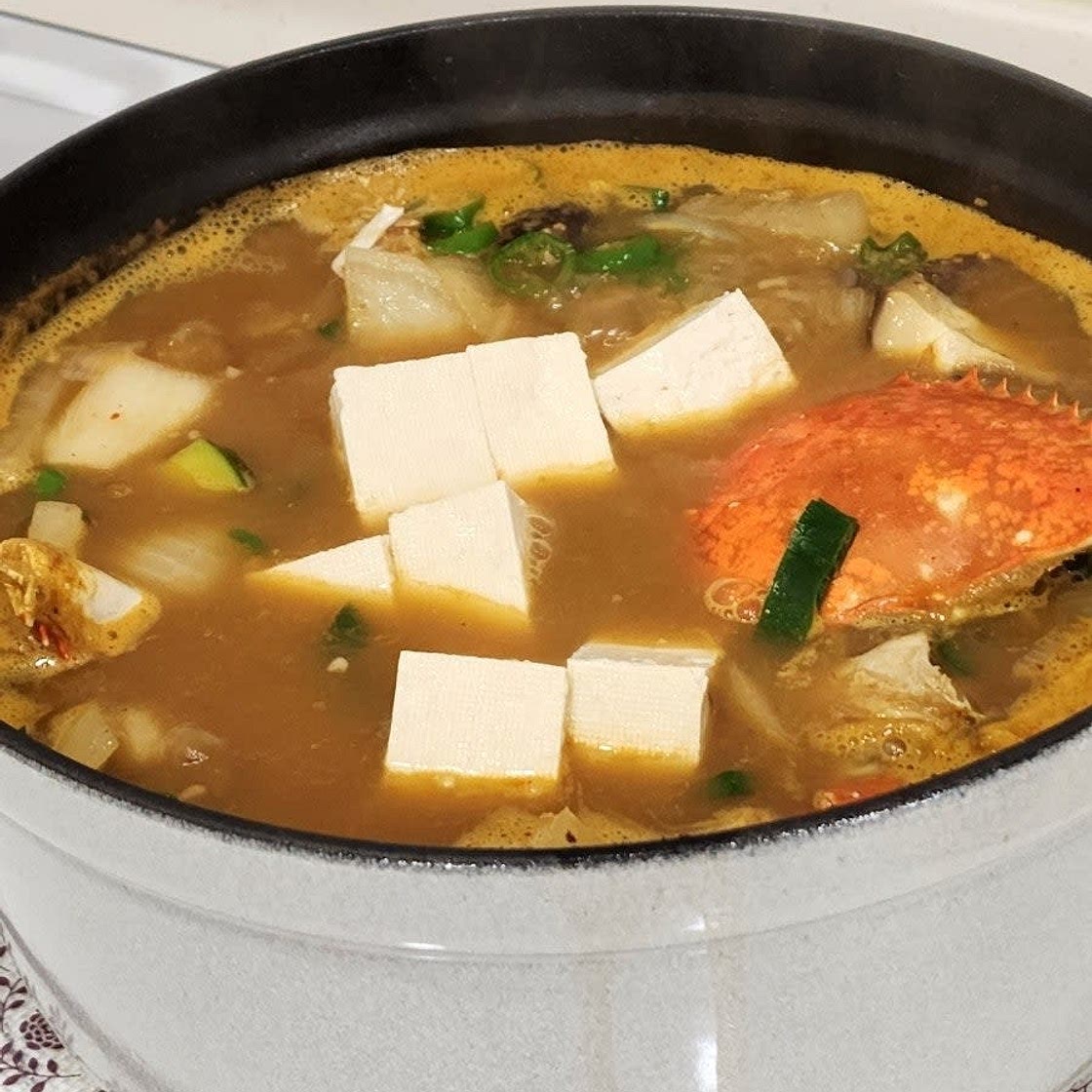 꽃게 된장찌개 만드는 법 다담된장으로 꽃게된장국 레시피
