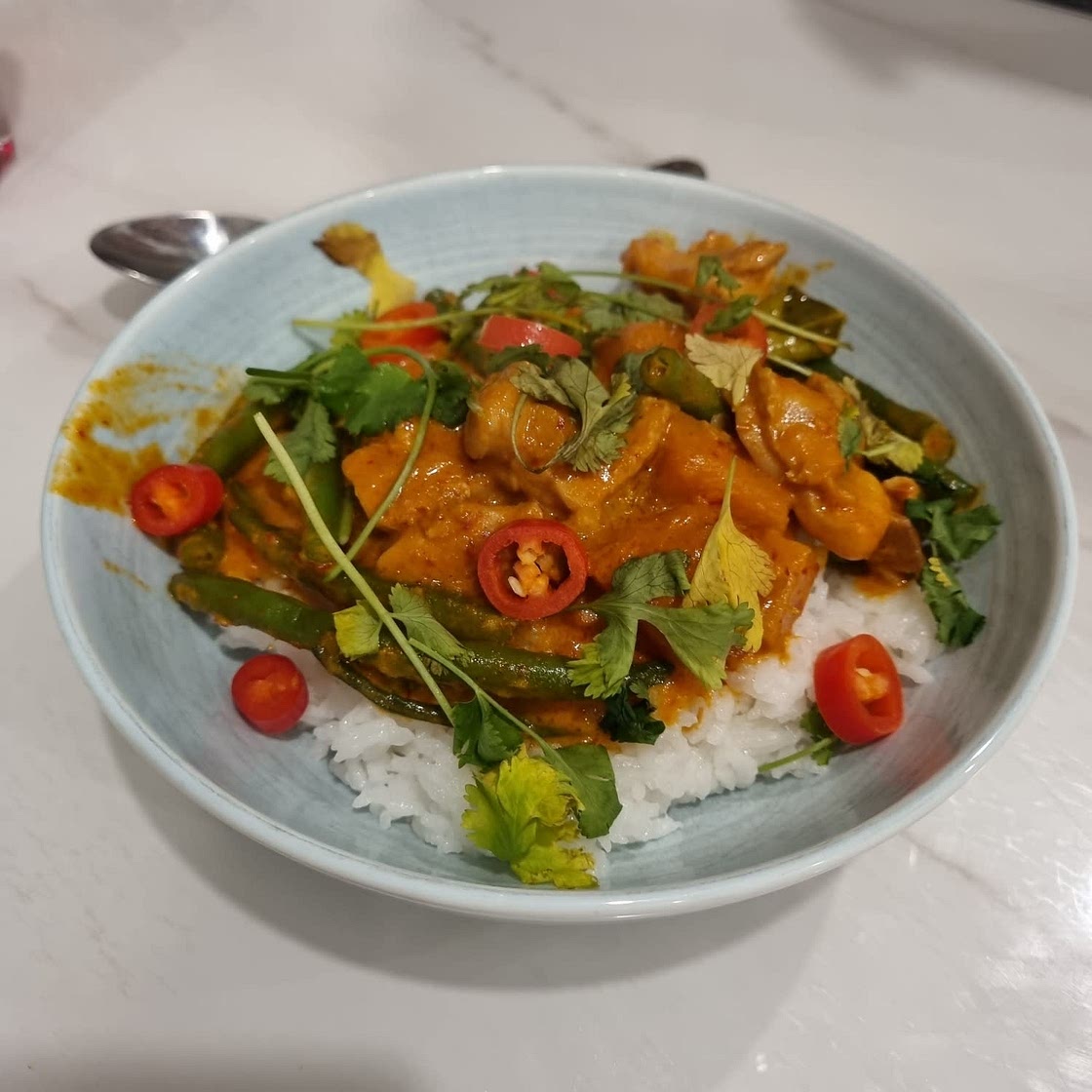 Thai Red Curry with Chicken