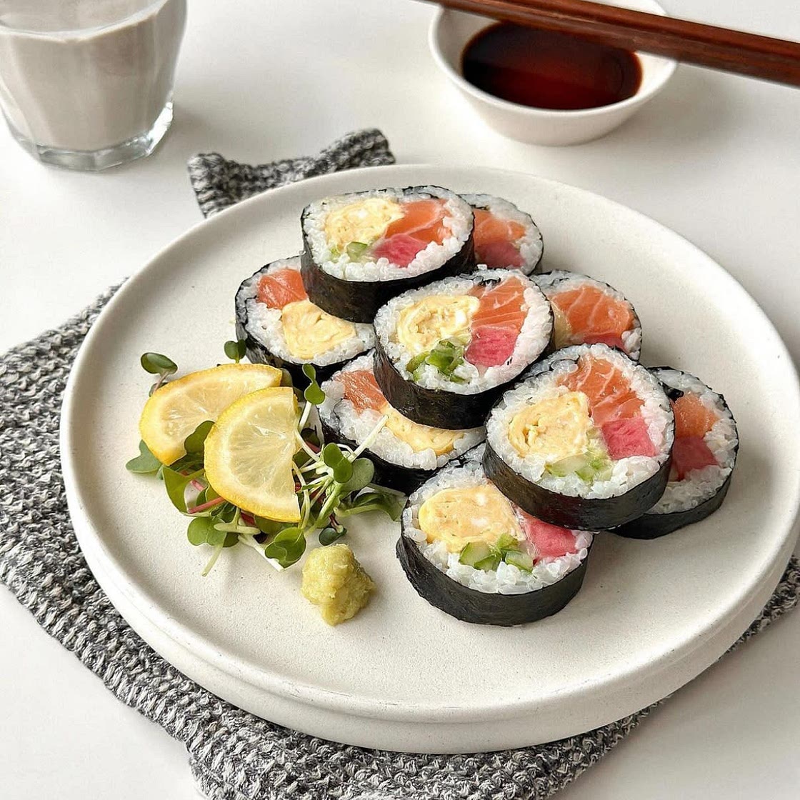 연어김밥