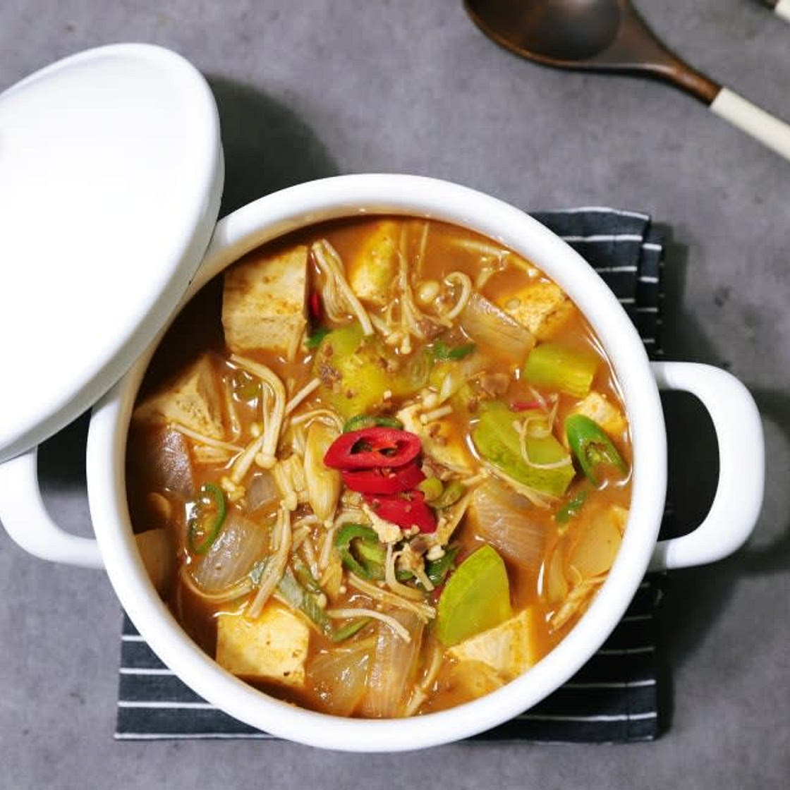 고기집된장찌개 만드는법 고깃집된장찌개 레시피 고추장된장찌개 맛있게 끓이는법