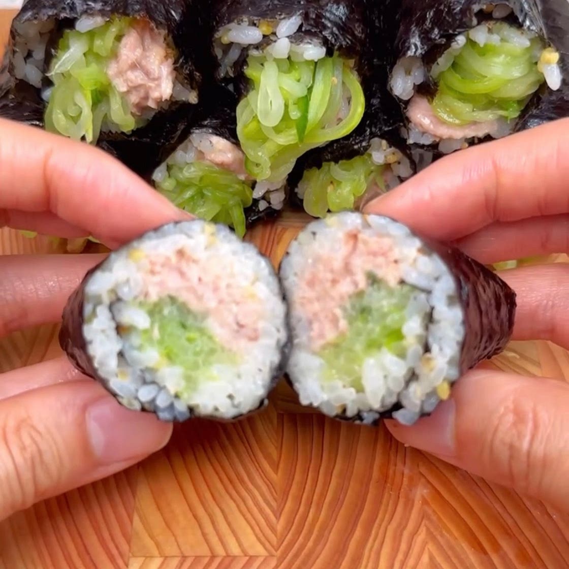 오이, 참치마요김밥