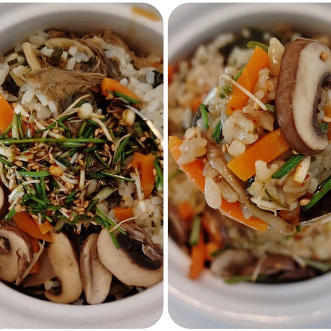 달래양념장 & 무청시래기밥 만들기
