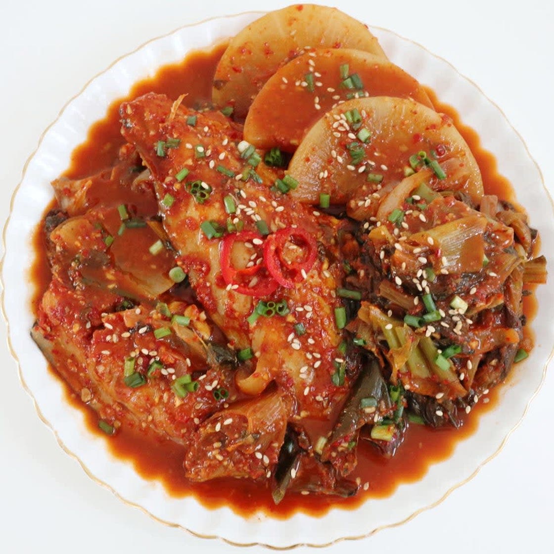 간고등어 시래기찜 만들기