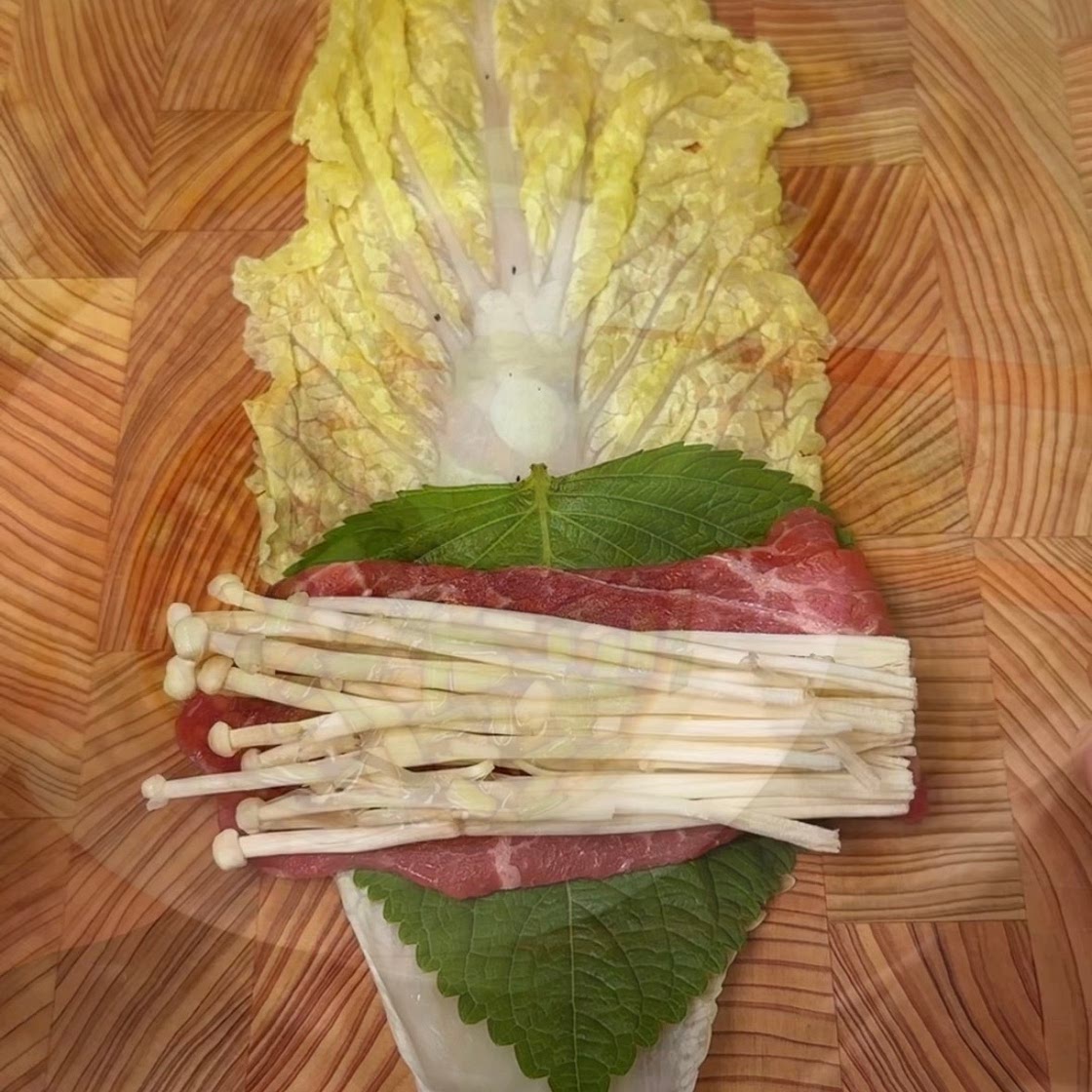 배추말이찜!