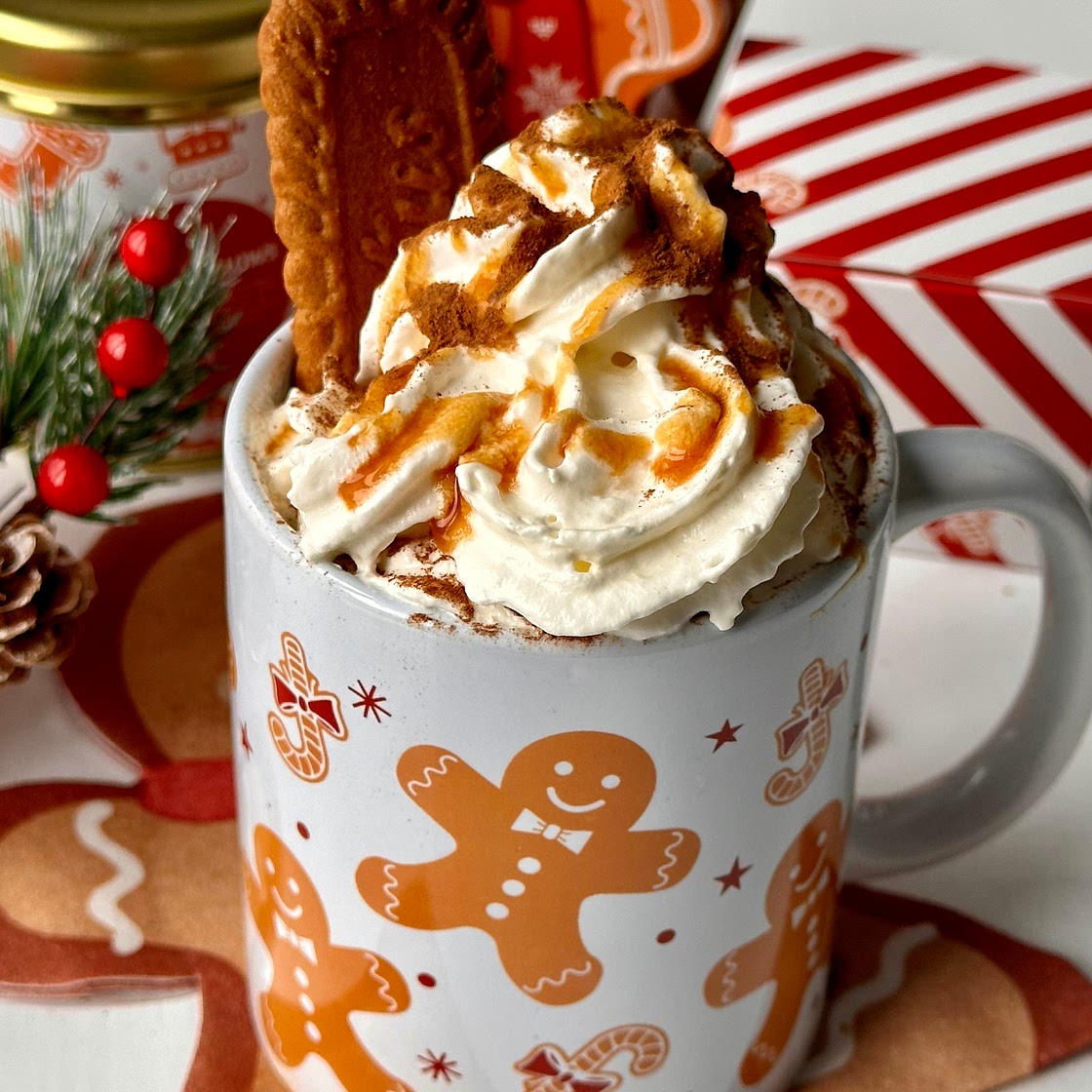 Gingerbread biscoff Latte 