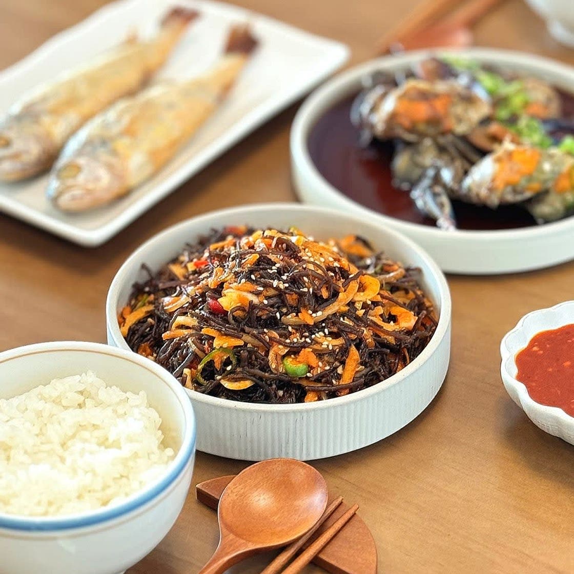 꼬시래기 무침 만드는법 꼬시래기 초무침 레시피 염장 꼬시래기 요리