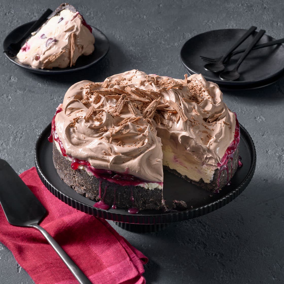 Black Forest Cheesecake
