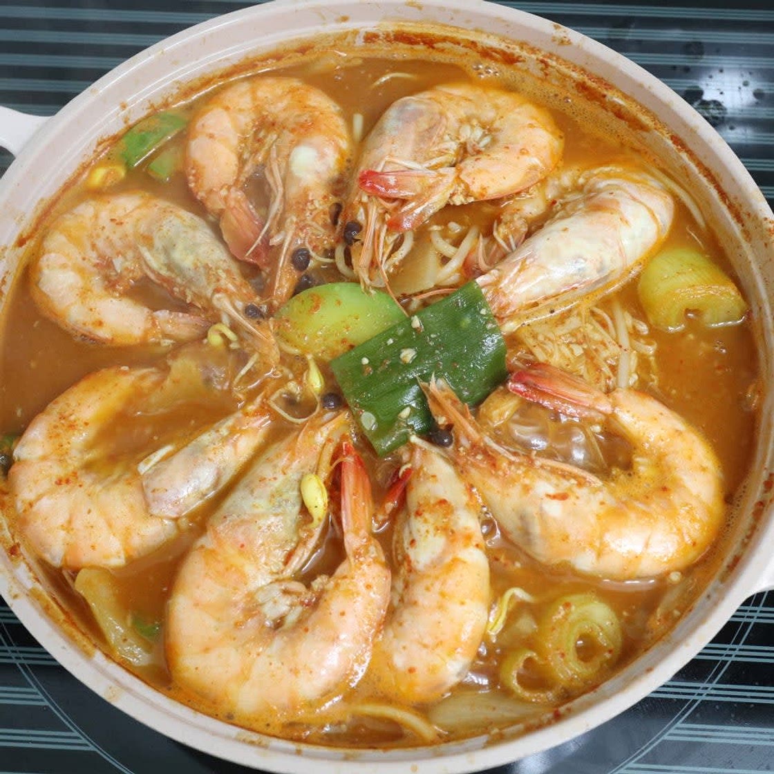 새우탕 새우찌개 끓이기