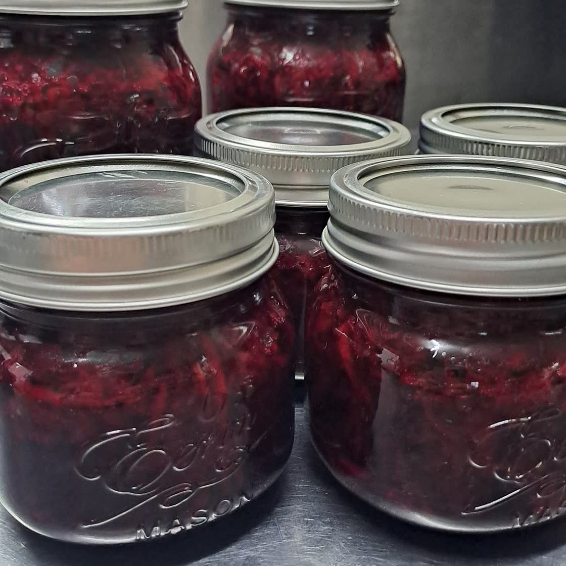 Raw Pickled Beetroot