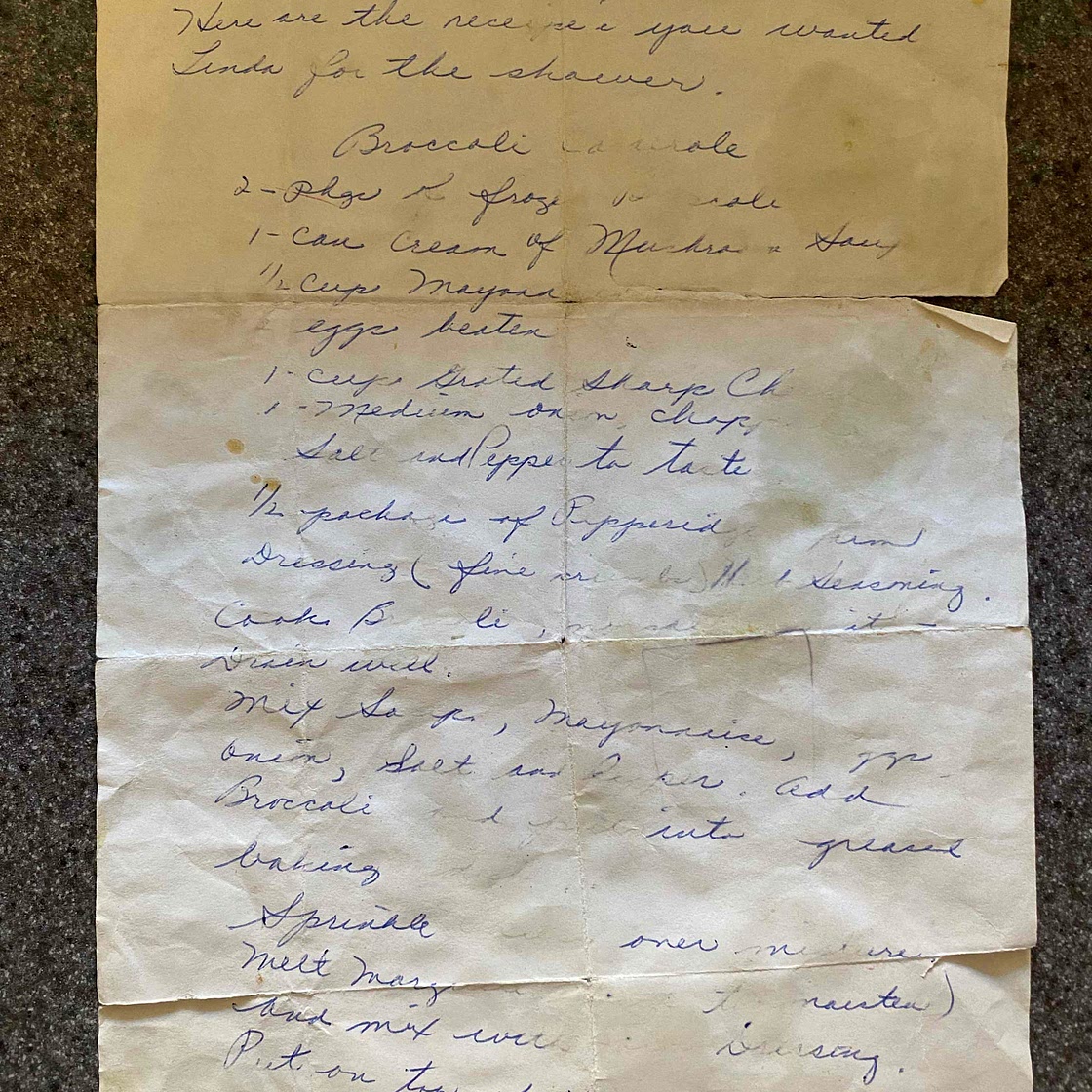 Grandma's Broccoli Casserole