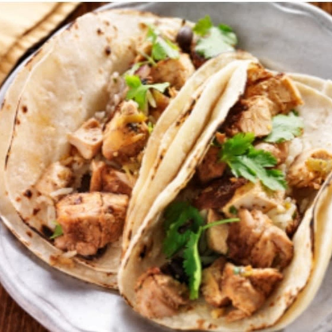 Thai Chicken Tacos