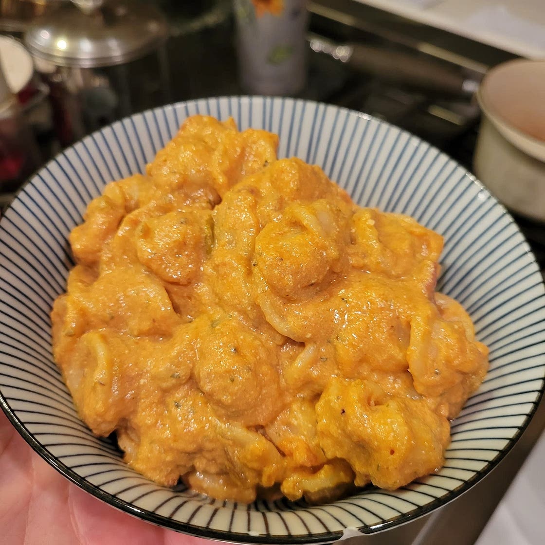 Creamy Tomato Tofu Pasta