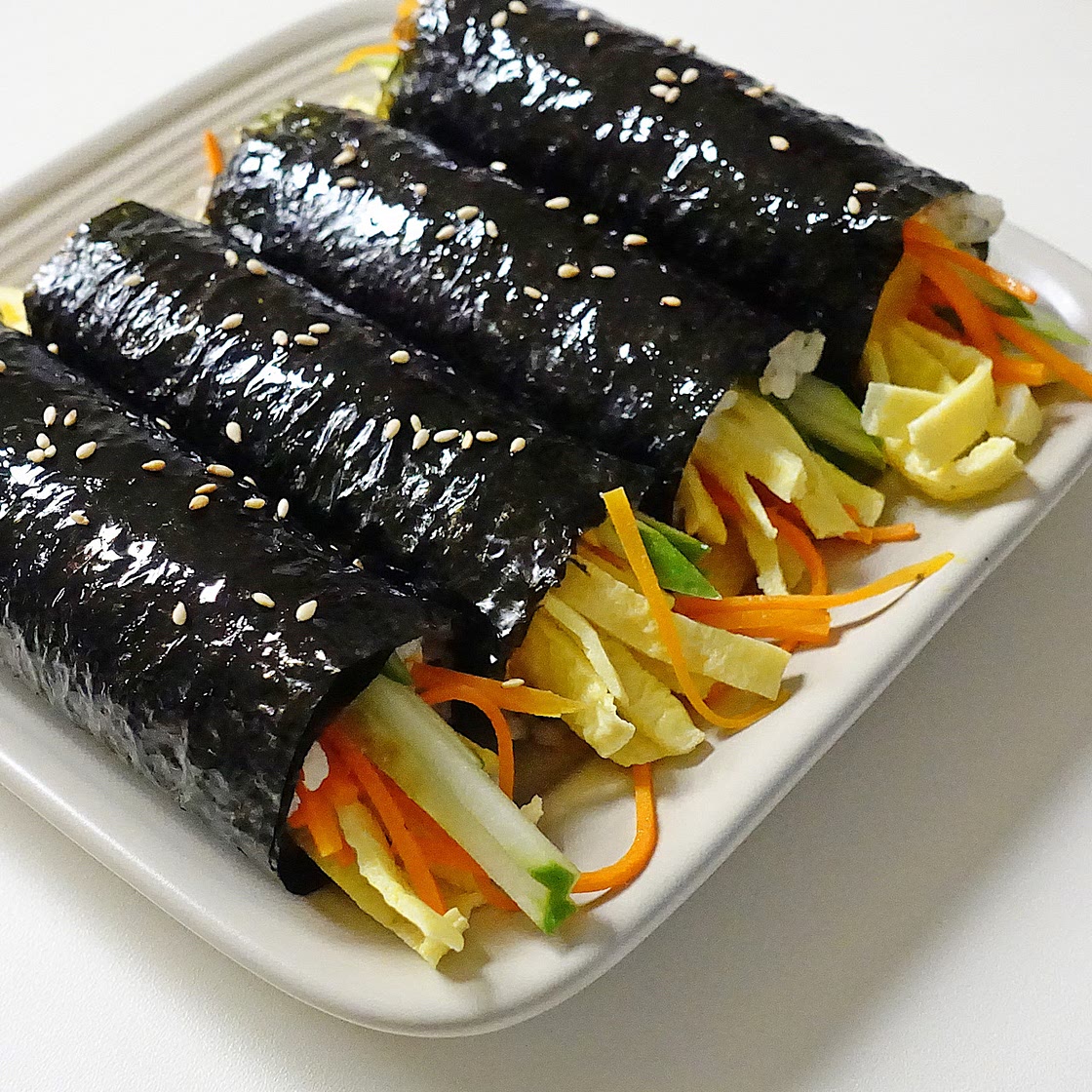 꼬마김밥 만들기 간단한 김밥 레시피