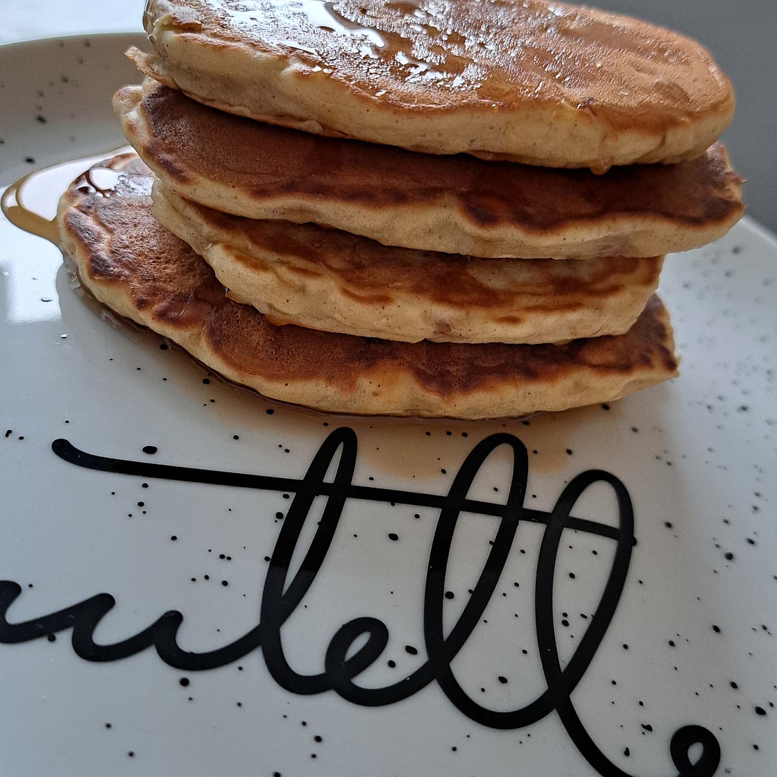 Pancakes mit Apfel