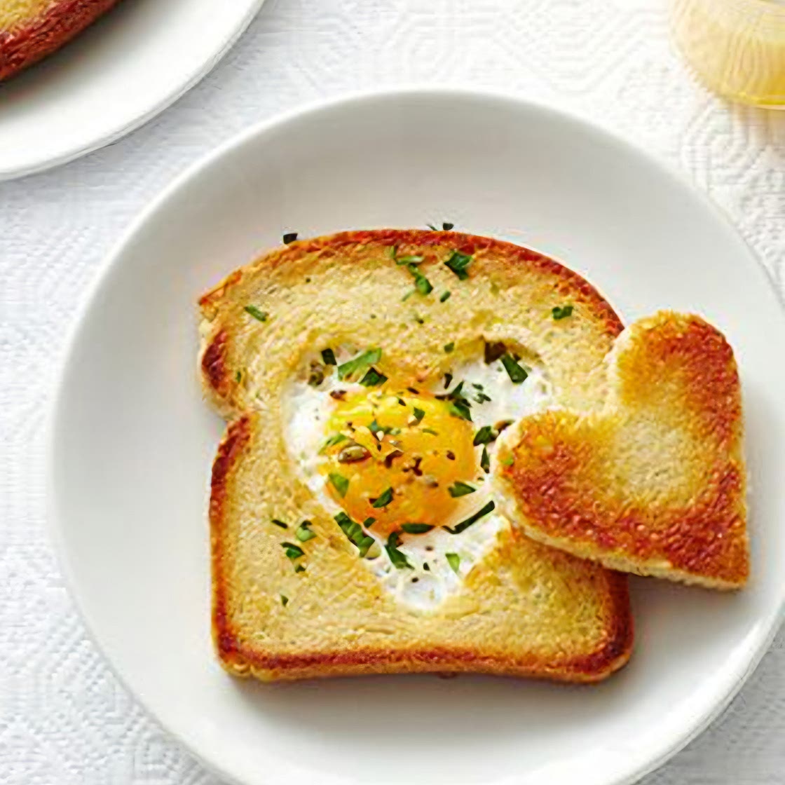 Sunny side toast
