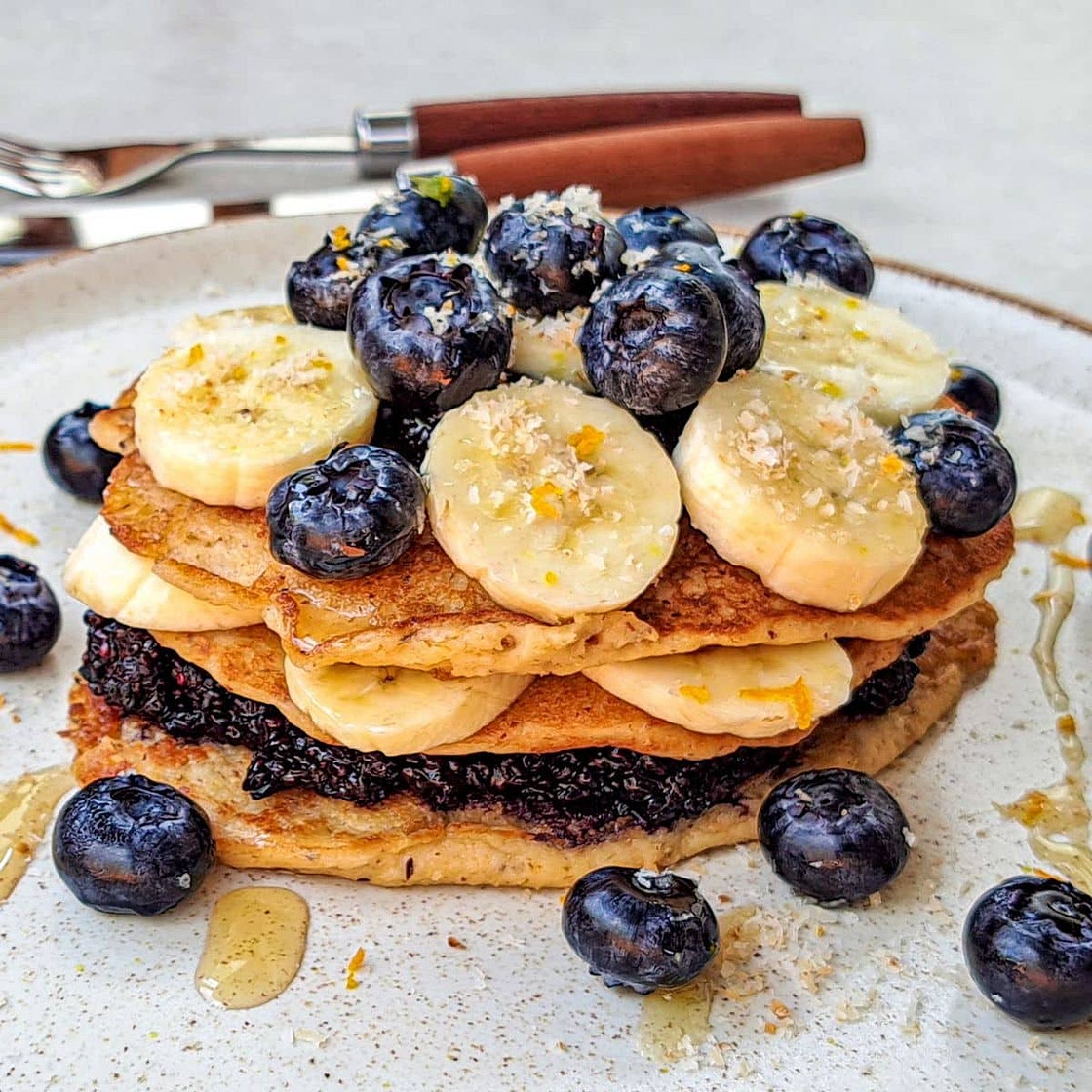 Vegan Protein Pancakes