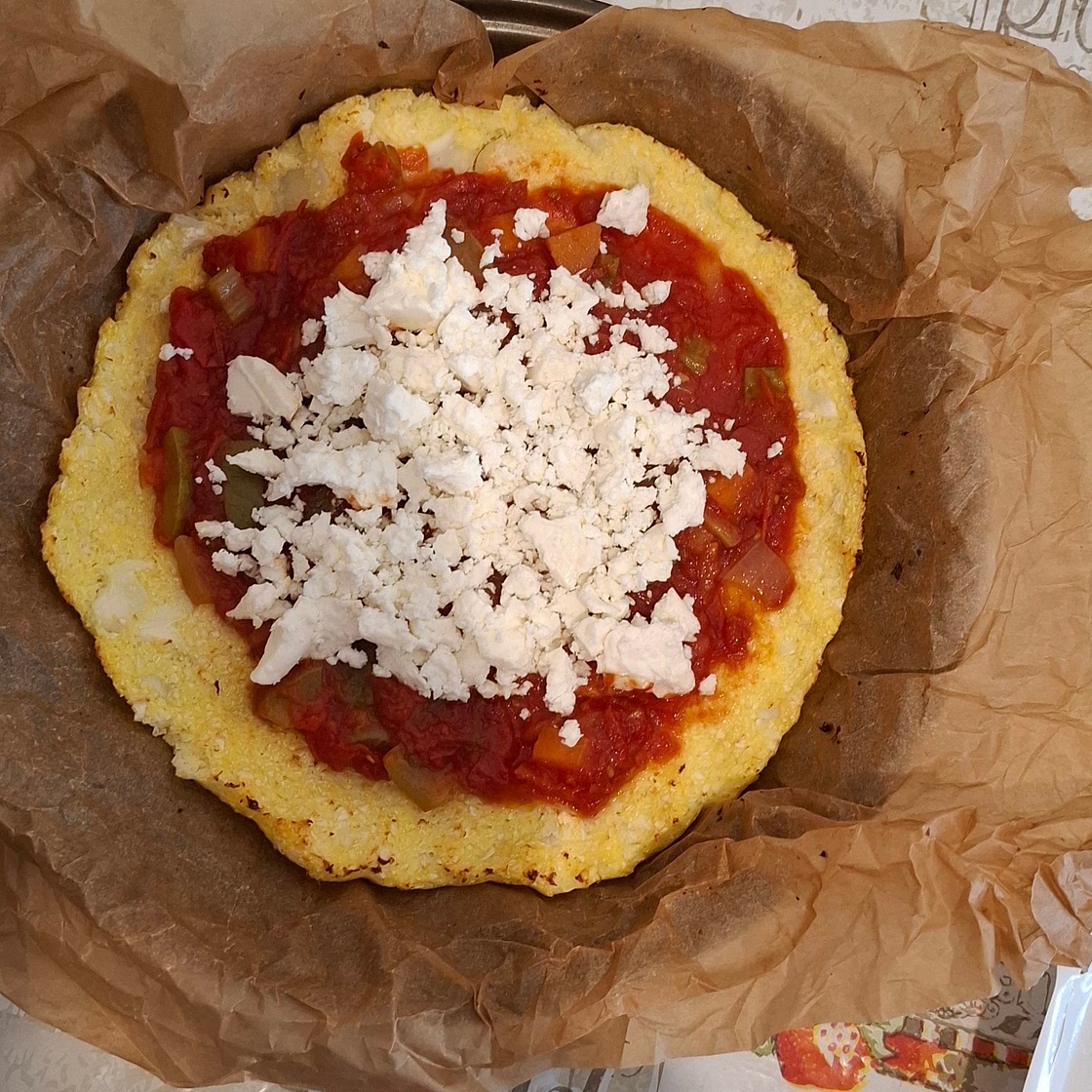 Pizza di cavolfiori
