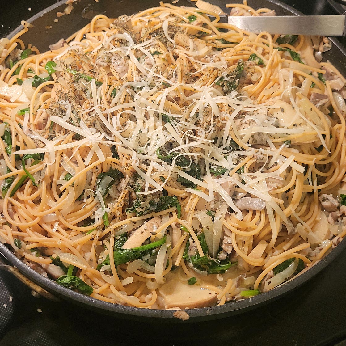 Gourmet Mushroom Linguine