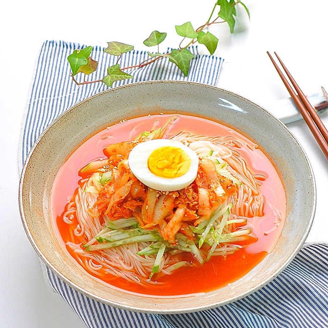 김치말이국수