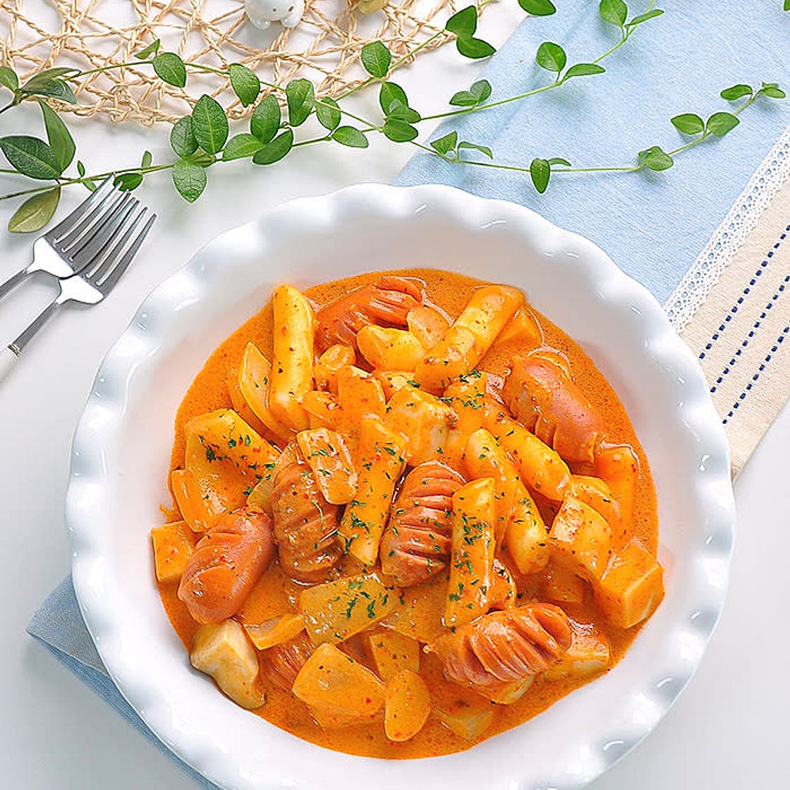 로제떡볶이