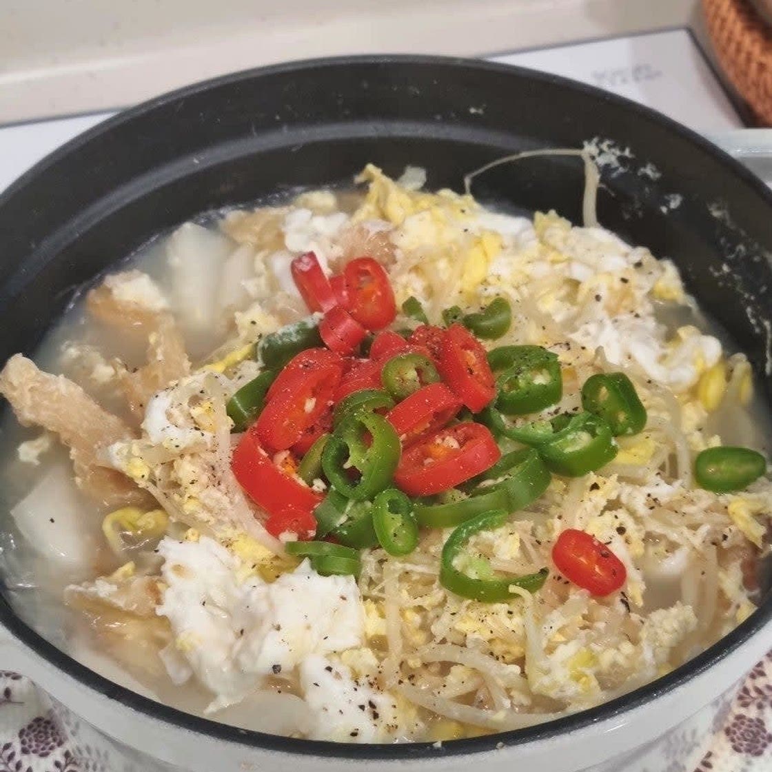황태콩나물국 레시피
