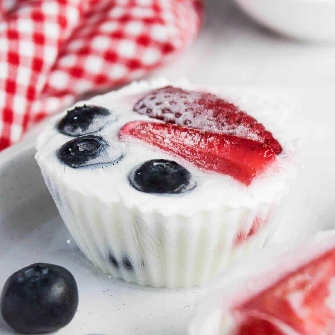 Frozen Yogurt (Red White and Blue)