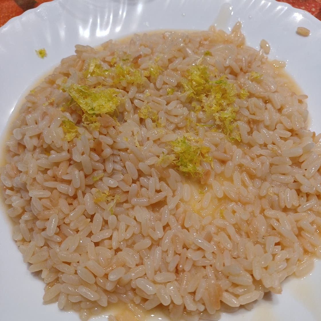 Risotto al limone