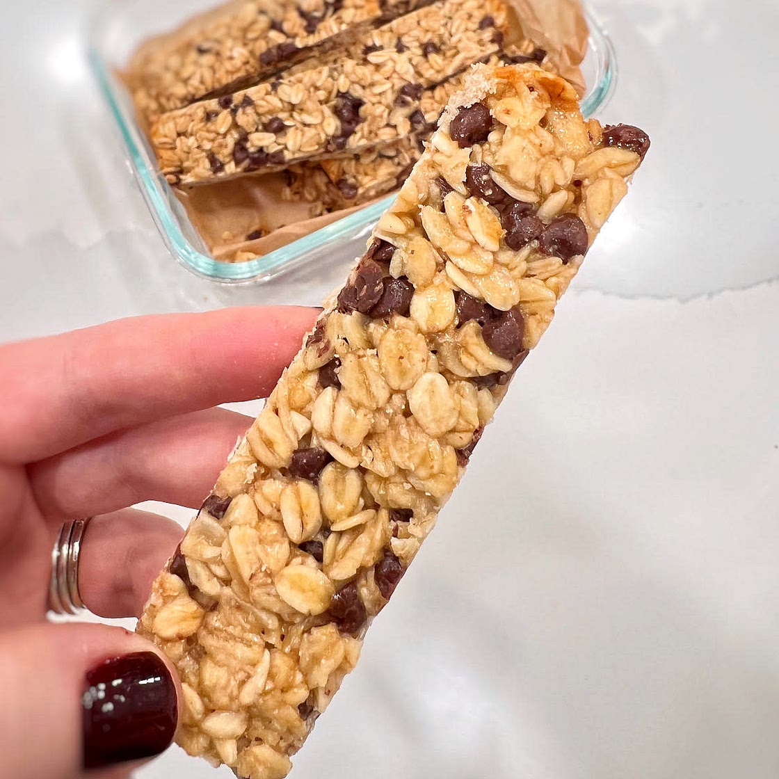 Chewy Granola Bars 