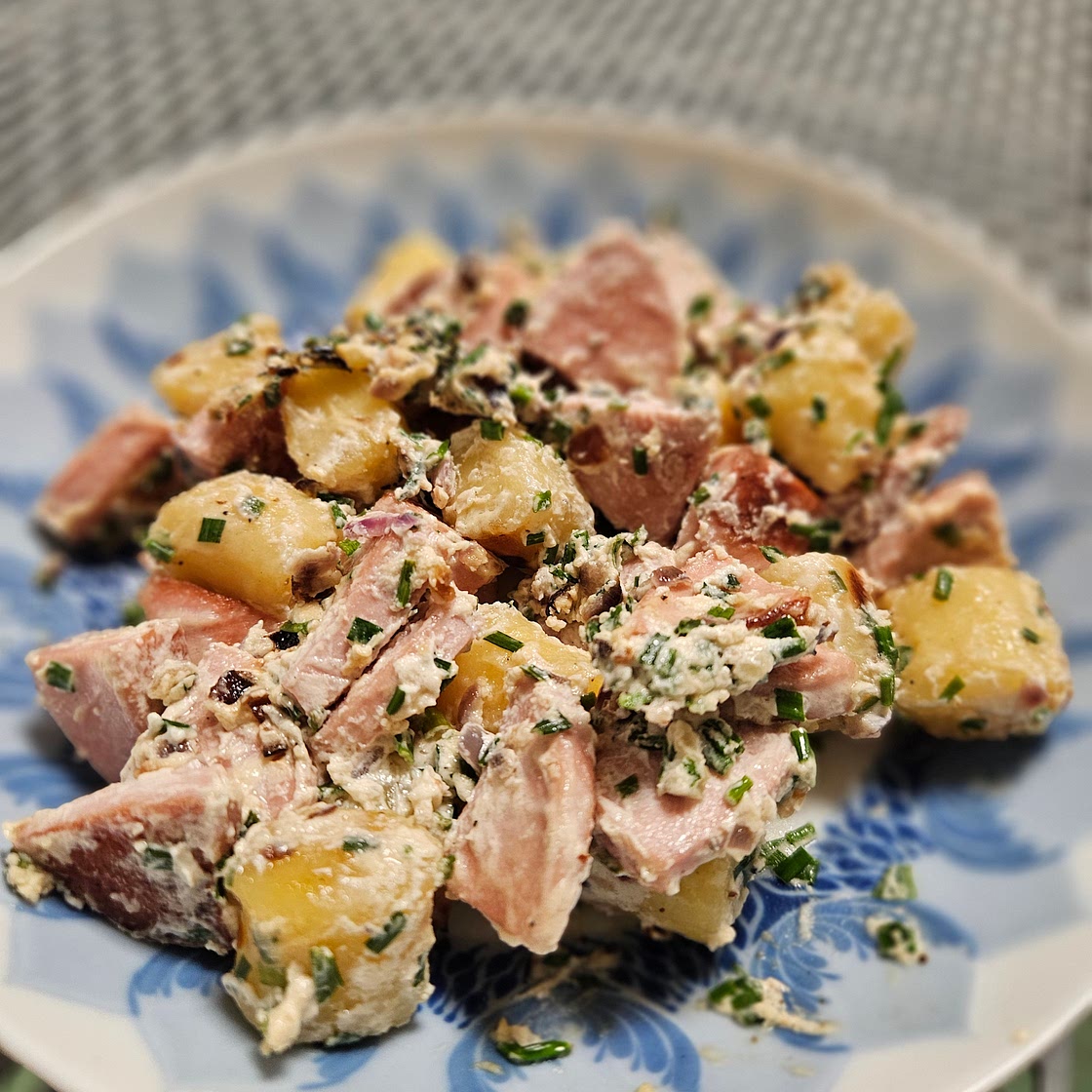 Gnocchi mit Fleischwurst und Schmand