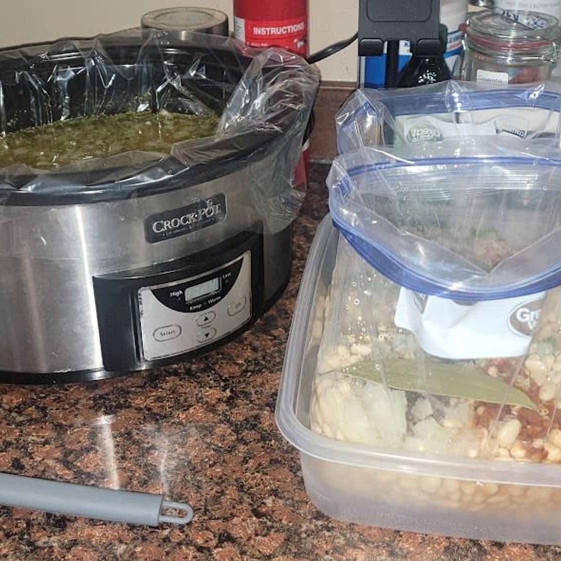 Ham & Bean Soup (8 Qt Slow Cooker Recipe)