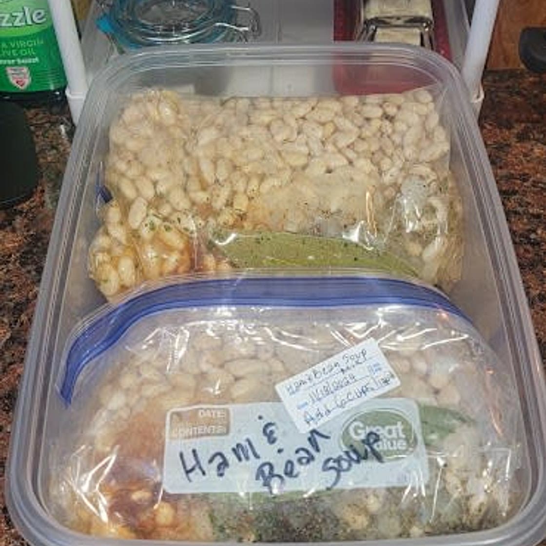 Ham & Bean Soup (8 Qt Slow Cooker Recipe)