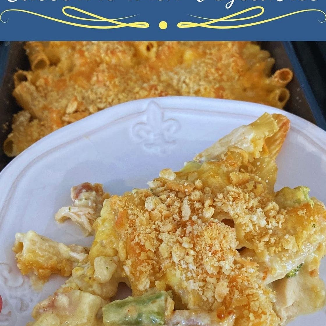 Chicken and Pasta Casserole with Vegetables