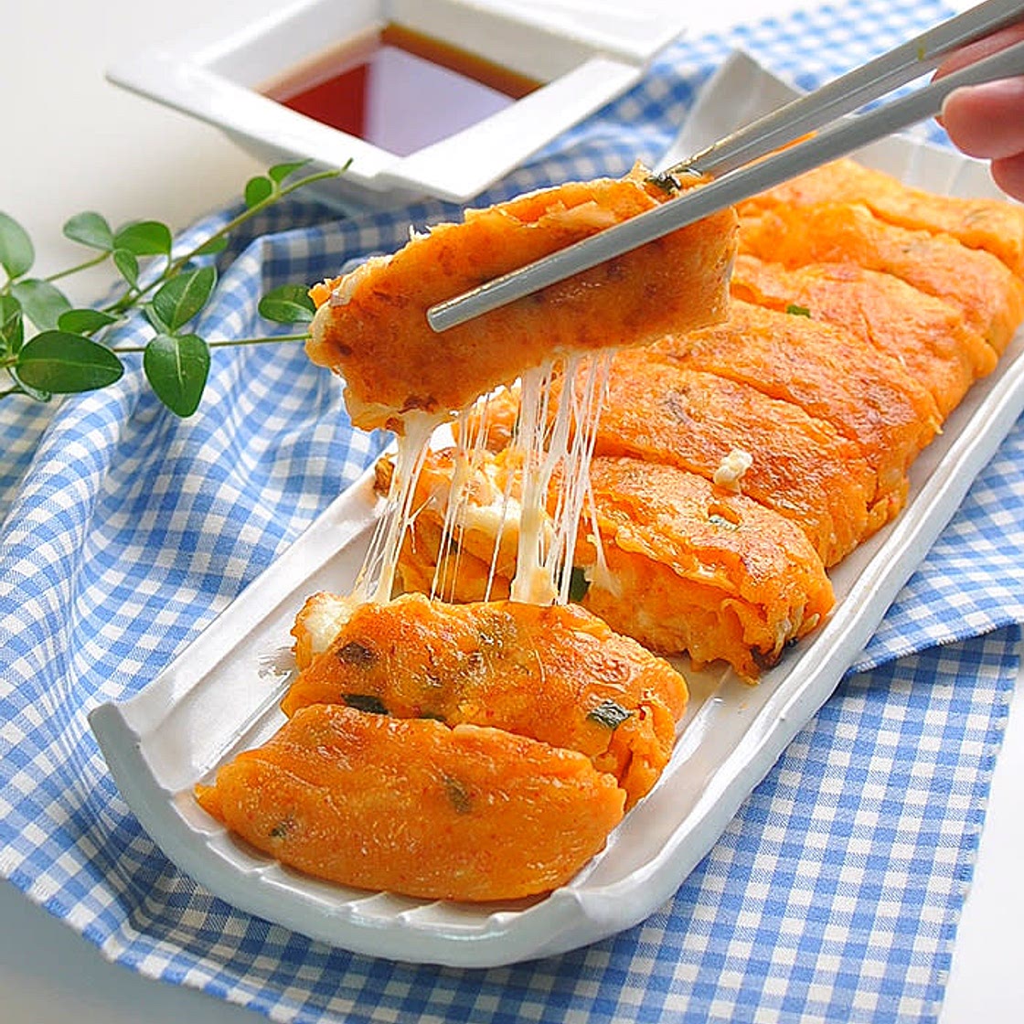 치즈김치전말이