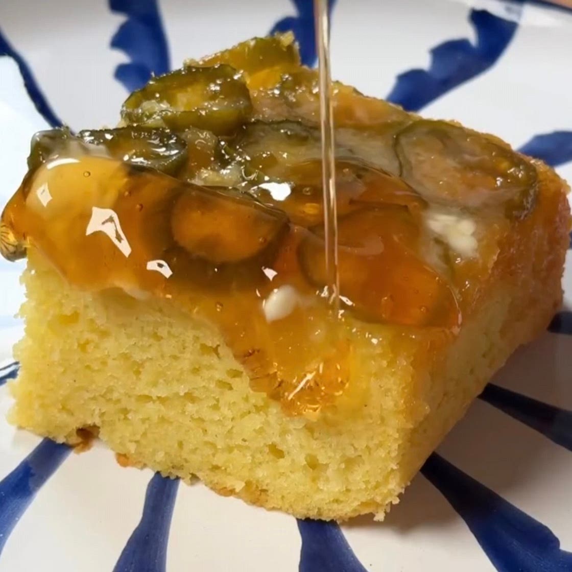 Honey jalapeño corn bread