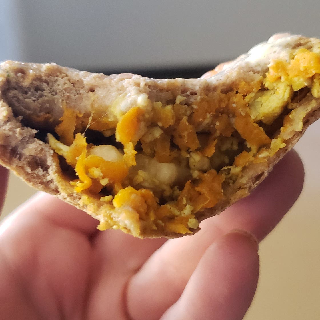 Sweet potato / yam breakfast pockets / empanadas meal prep