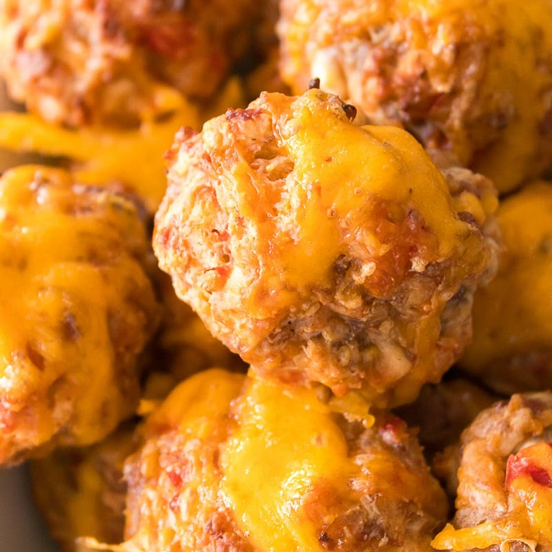 Sausage Balls With Cream Cheese And Rotel
