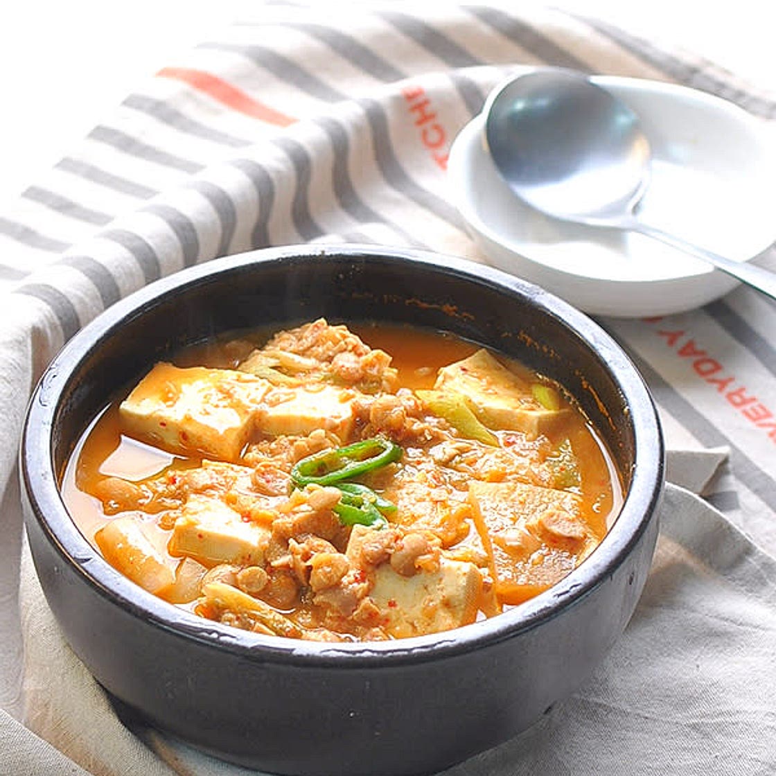 청국장찌개