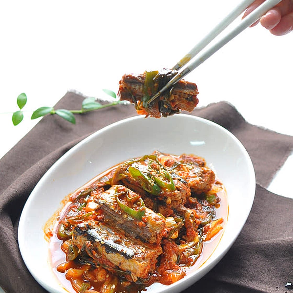 파김치꽁치조림