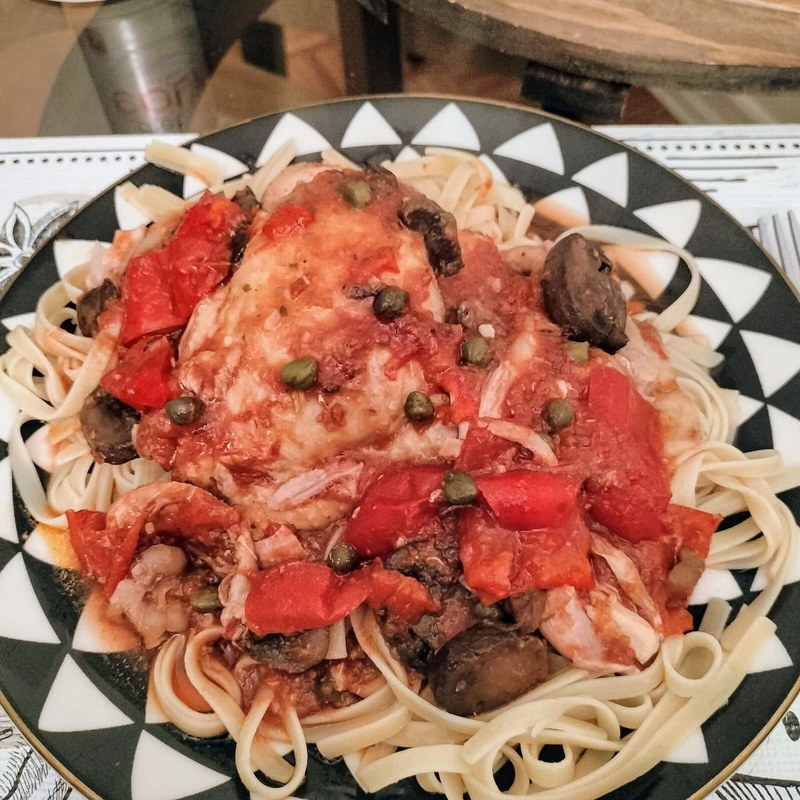 Slow-Cooker Chicken Cacciatore