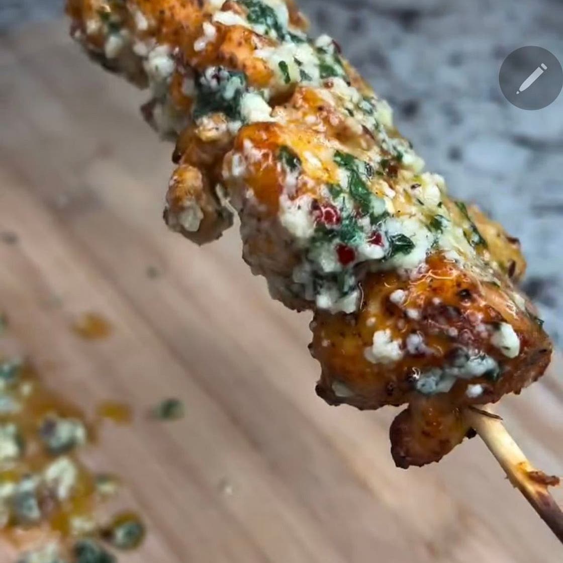 Chicken Cajun Season Kabobs