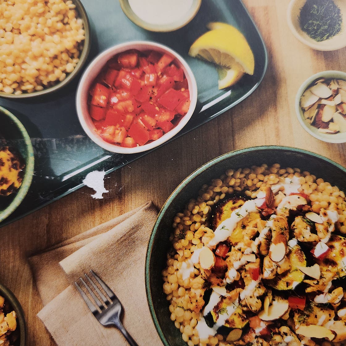 Mediterranean Chicken and Couscous Bar