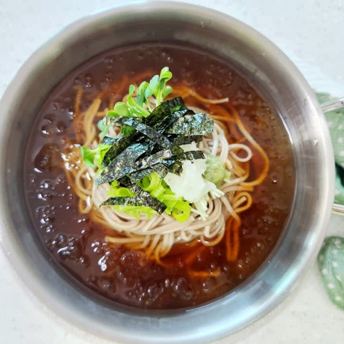냉모밀 만들기 메밀소바 냉모밀 쯔유 육수 만들기 레시피
