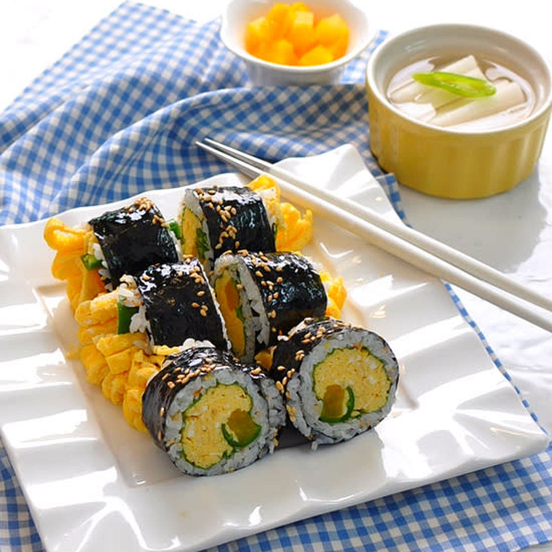 계란폭탄김밥