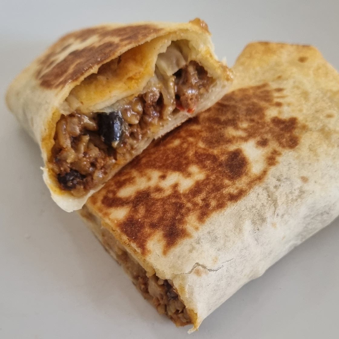 Crispy Beef Burritos