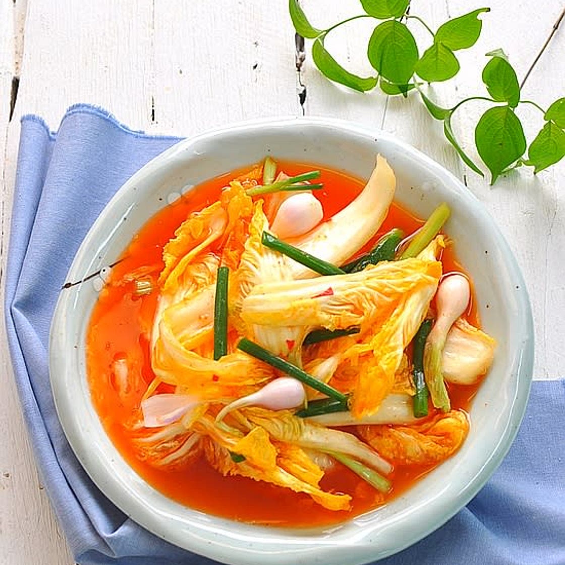 알배기물김치